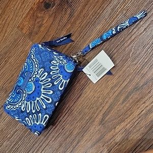VERA BRADLEY RFID 3-IN-1 CROSSBODY blue tapestry NWT